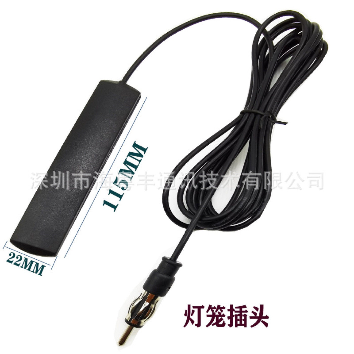 800-2700MHz PCB内置天线实物与接口结构参考图