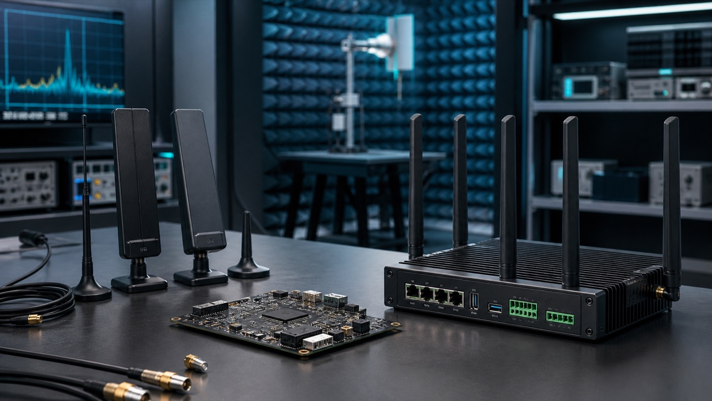 Wi-Fi 7 MLO路由器多天线与射频端口布局